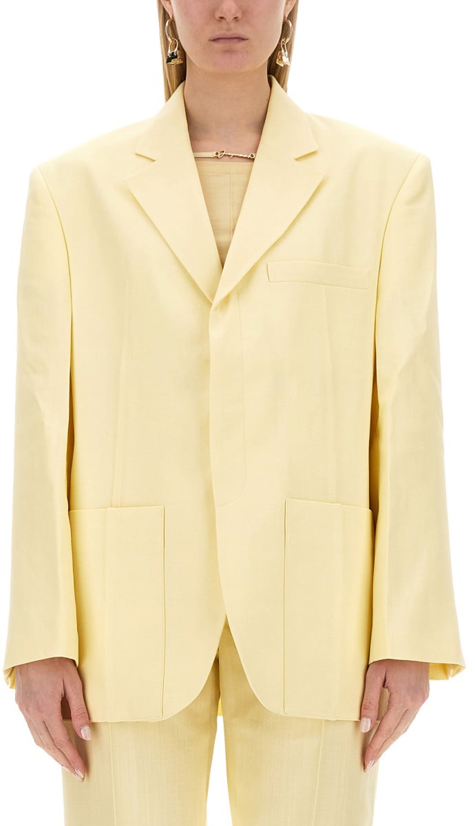 Jacquemus JACKET LA VESTE D'HOMME Geel