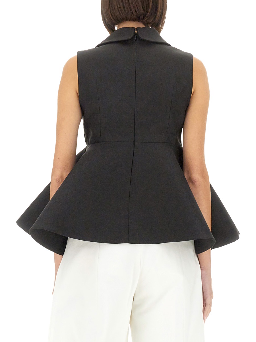 Jacquemus TOP "SHOULDER" Zwart