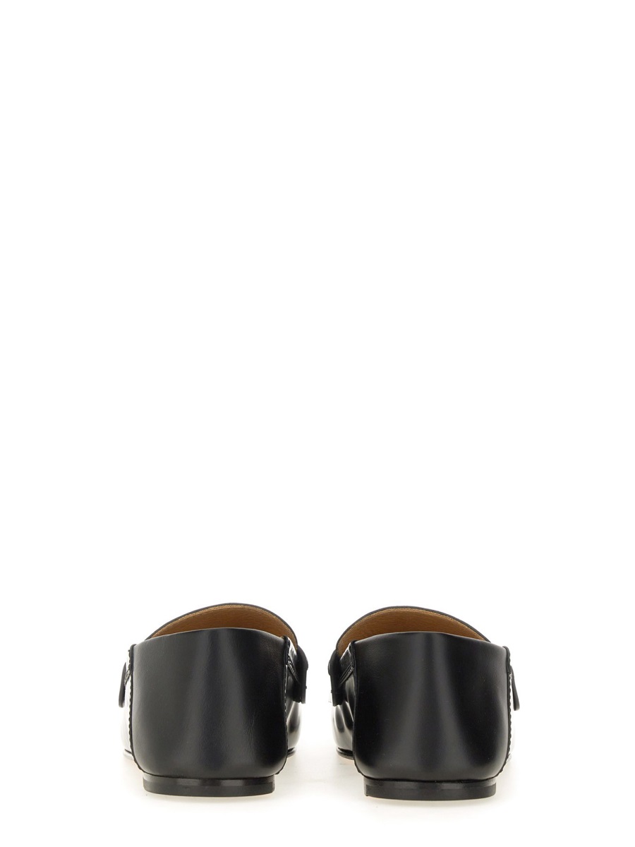 Jacquemus MOCCASIN "CARRE" Zwart