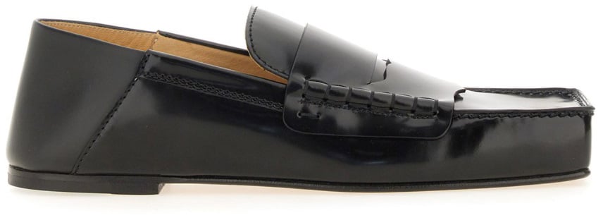Jacquemus MOCCASIN "CARRE" Zwart