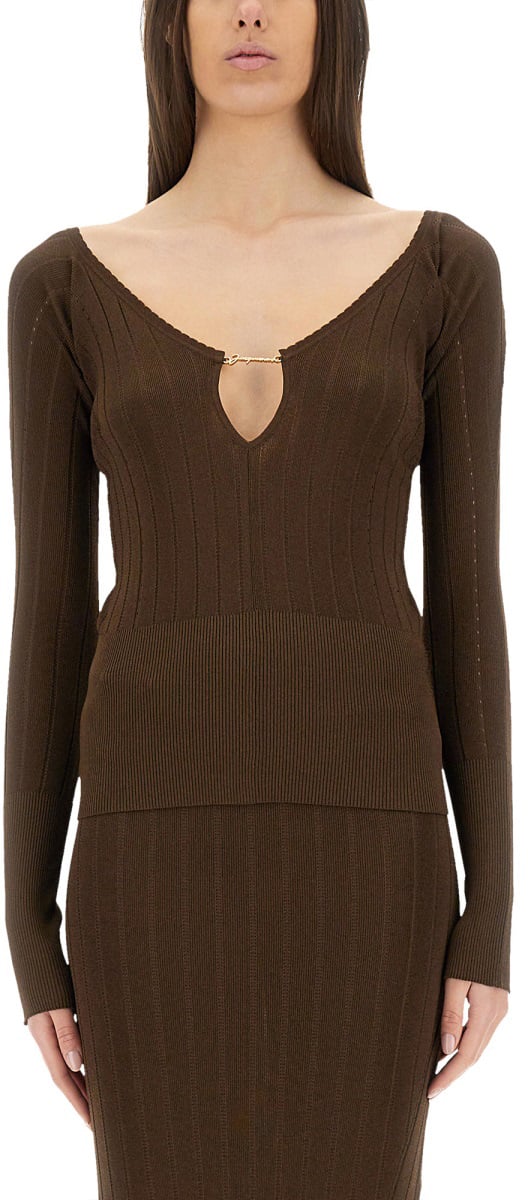 Jacquemus THE TOP PRALUCE Bruin