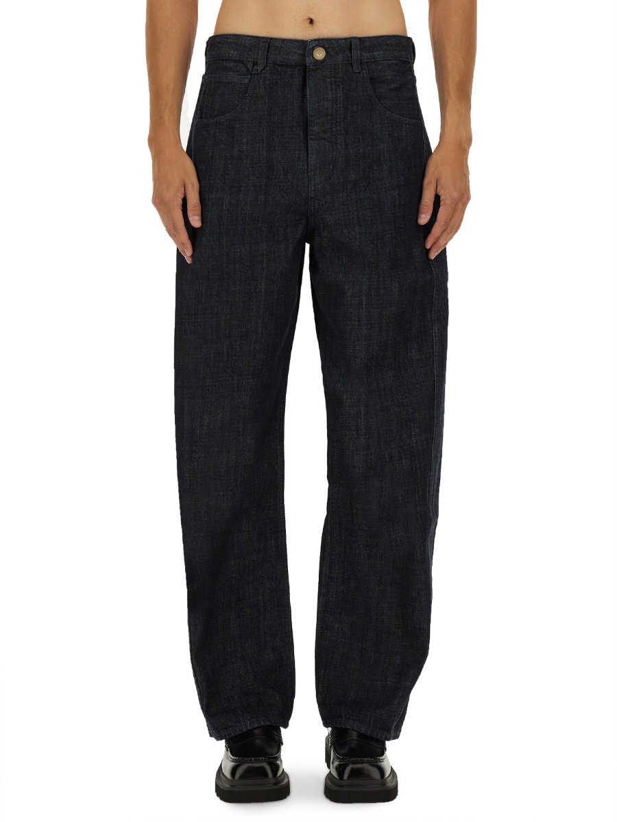 Jacquemus THE "DE-NIMES MIRADA" PANT. Blauw
