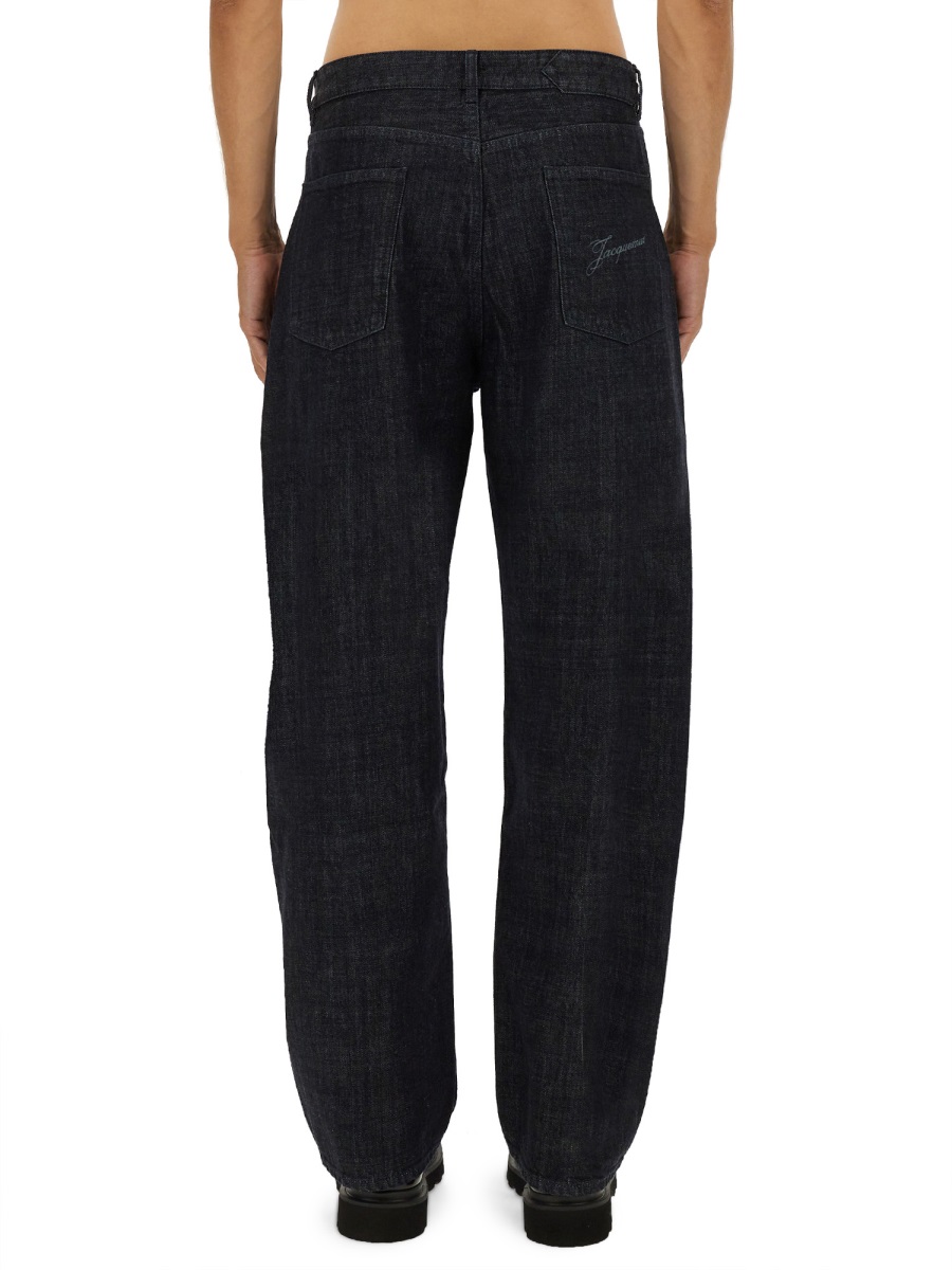 Jacquemus THE "DE-NIMES MIRADA" PANT. Blauw