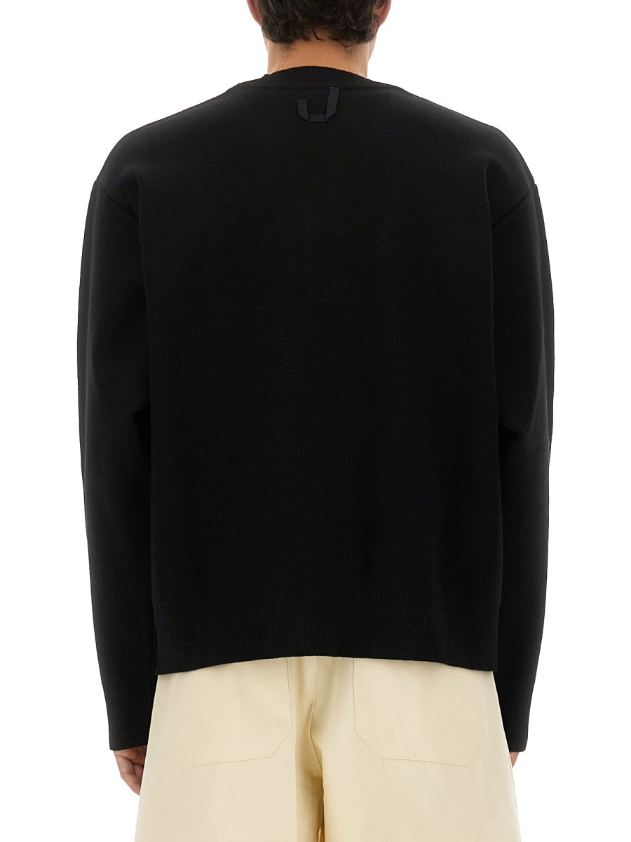Jacquemus "DOUBLE" CARDIGAN Zwart