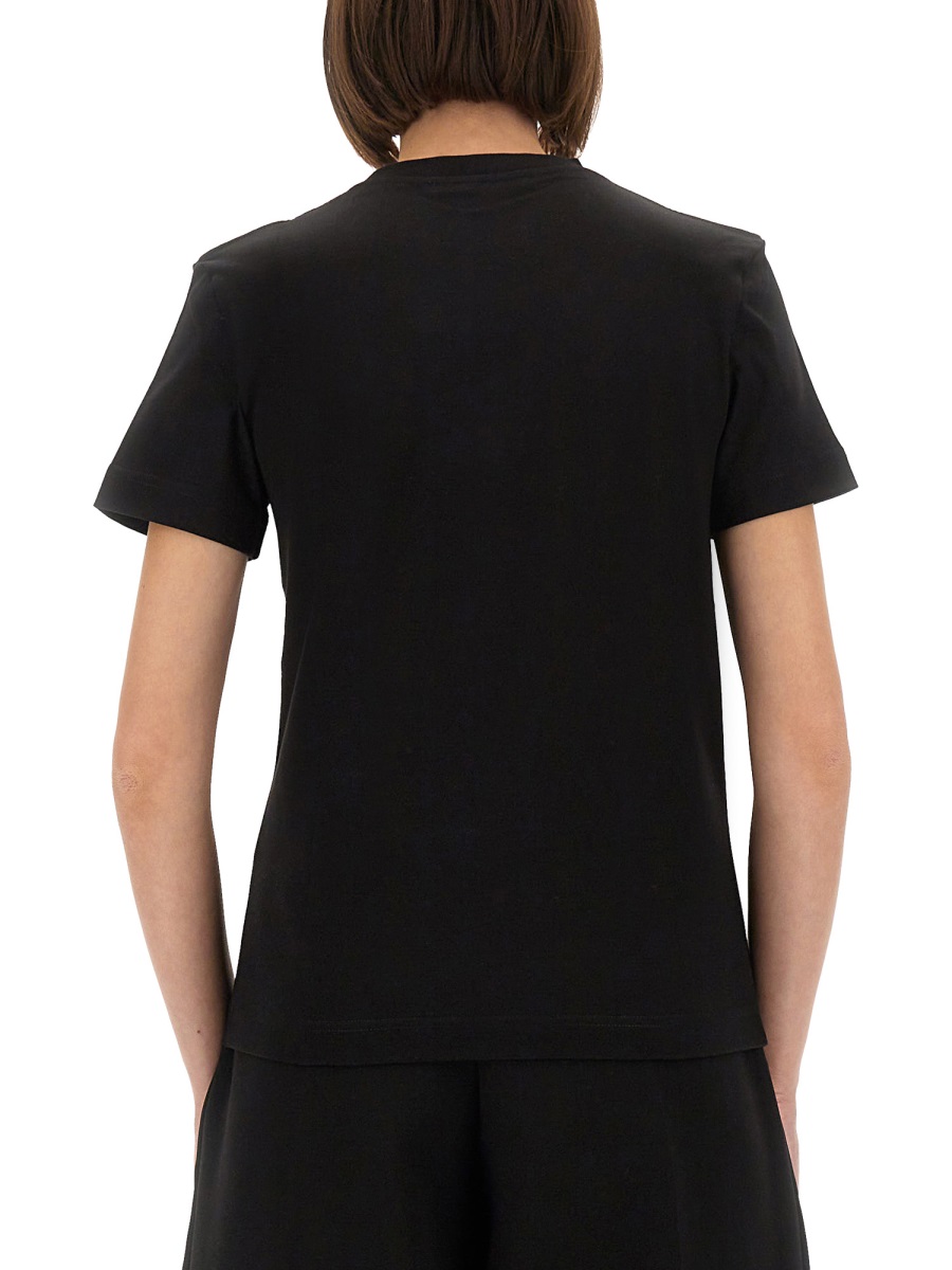 Jacquemus GROSGRAIN SHORT SLEEVE T-SHIRT Zwart