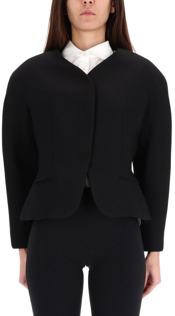 Jacquemus "OVALO" JACKET Zwart