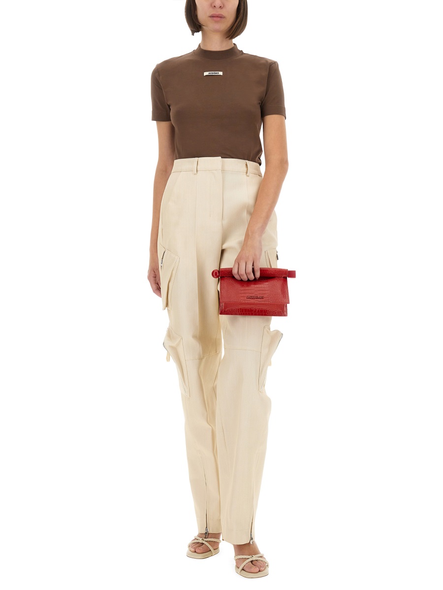 Jacquemus THE GROSGRAIN SHIRT Bruin