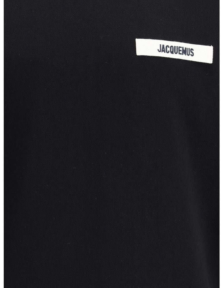 Jacquemus Gros Grain Sweatshirt Zwart