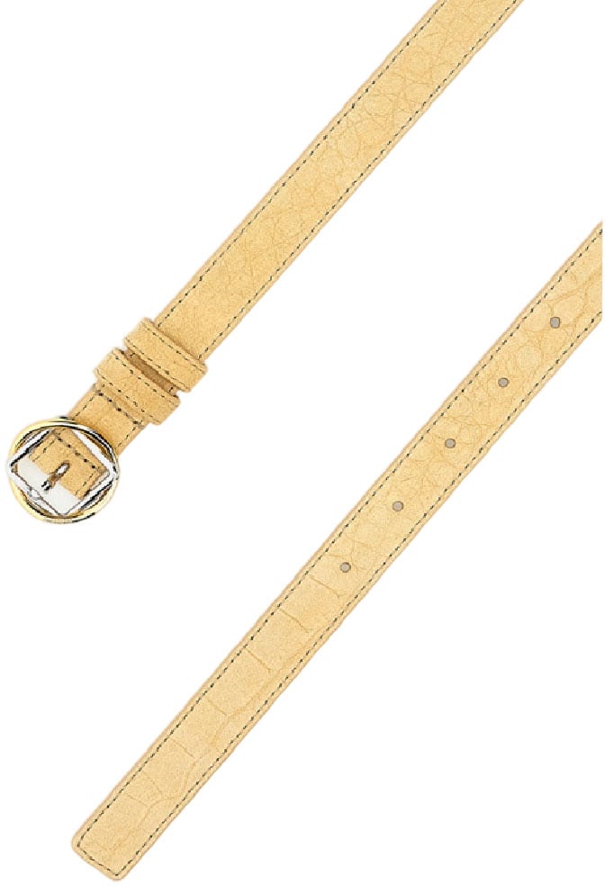 Jacquemus Beige Belt with Sleek Silhouette Neutraal