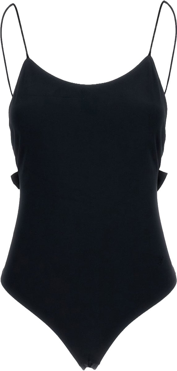 Jacquemus Black Le Maillot Cabana Swimsuit Zwart