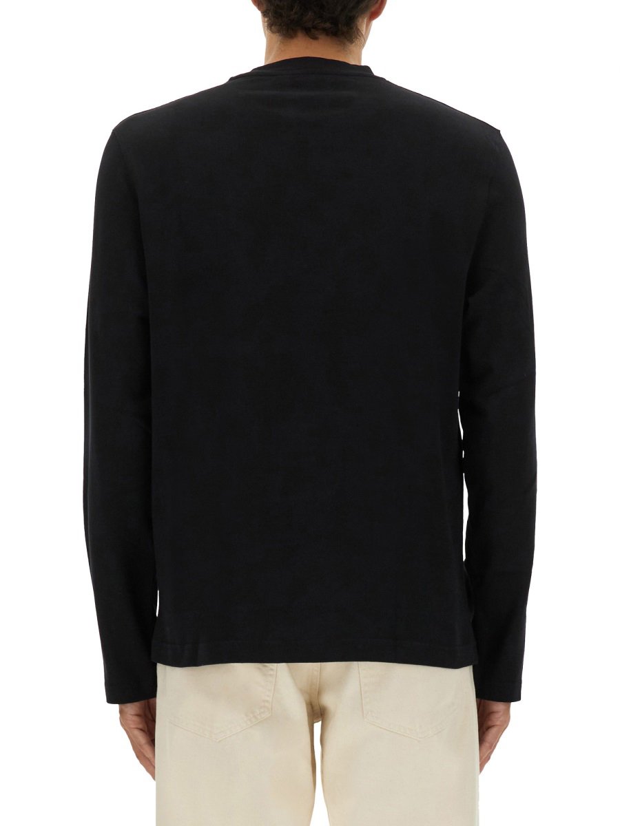 Jacquemus LONG-SLEEVED T-SHIRT Zwart
