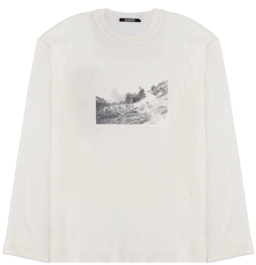 Jacquemus "LE PAYSAN" T-SHIRT Wit