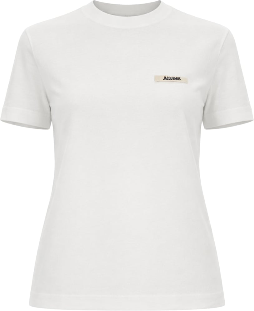 Jacquemus GROSGRAIN SHORT SLEEVE T-SHIRT Wit