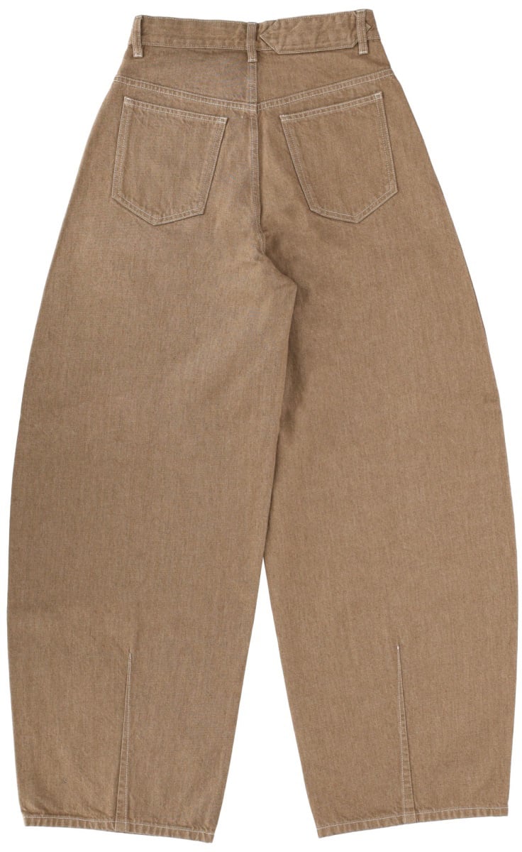 Jacquemus JEANS "OVALO" Beige