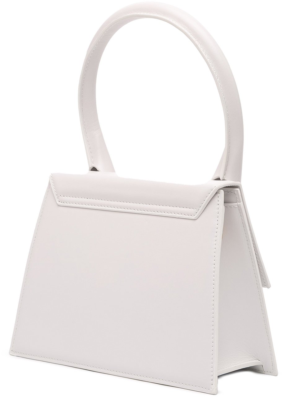Jacquemus Smooth Calfskin Le Grand Chiquito Wit
