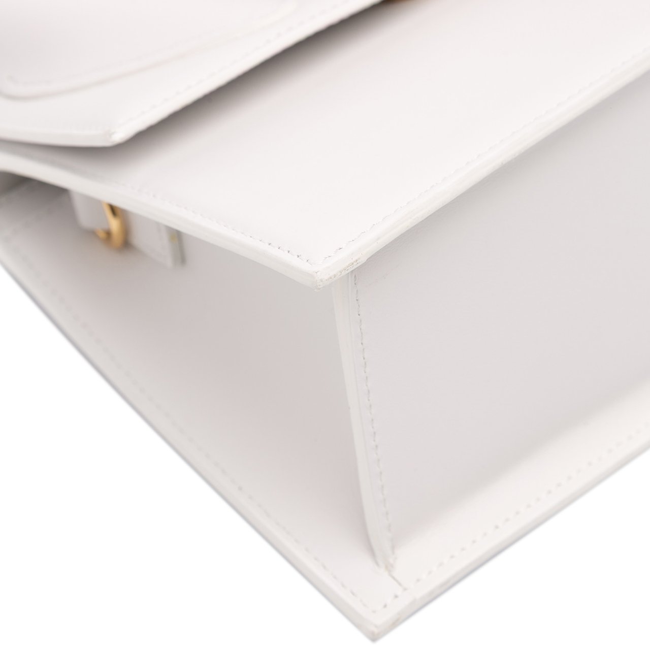 Jacquemus Smooth Calfskin Le Grand Chiquito Wit