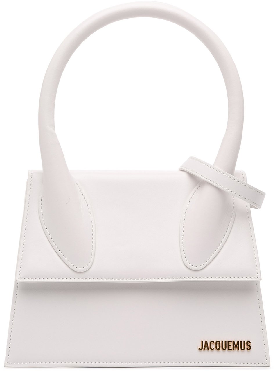 Jacquemus Smooth Calfskin Le Grand Chiquito Wit