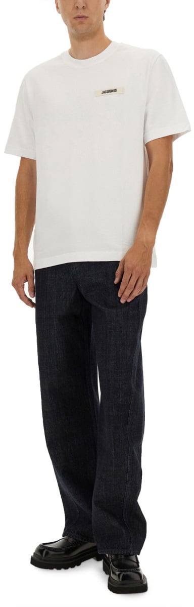 Jacquemus THE GROSGRAIN SHIRT Wit