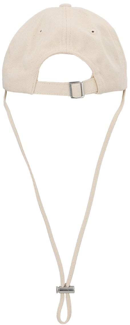 Jacquemus "ARTICHAUT" BASEBALL CAP Wit