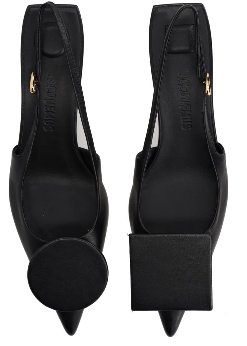 Jacquemus "LES SLINGBACKS DUELO" SHOE Zwart