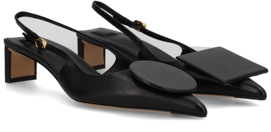 Jacquemus "LES SLINGBACKS DUELO" SHOE Zwart
