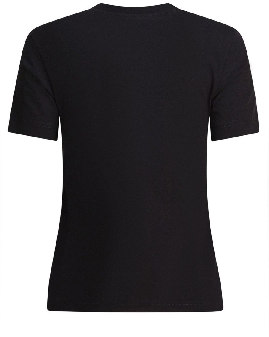 Jacquemus GROSGRAIN SHORT SLEEVE T-SHIRT Zwart