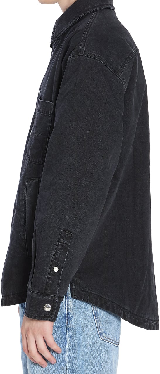 Jacquemus Boulanger casual shirt longsleeves Zwart