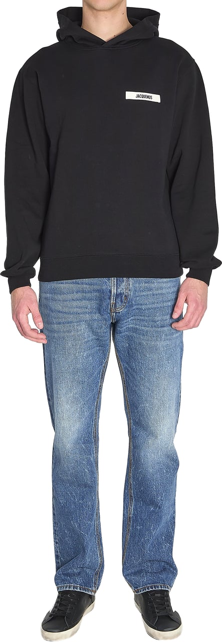 Jacquemus Gros Grain hoodie Zwart