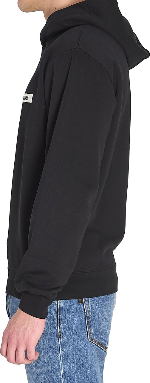 Jacquemus Gros Grain hoodie Zwart