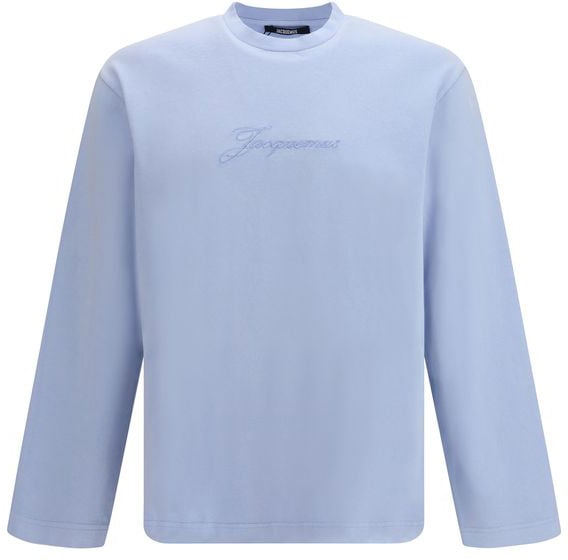 Jacquemus Jacquemus Blue Cotton Sportswear Blauw