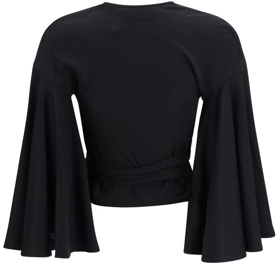 Jacquemus Jacquemus Black Cotton Shirt Zwart