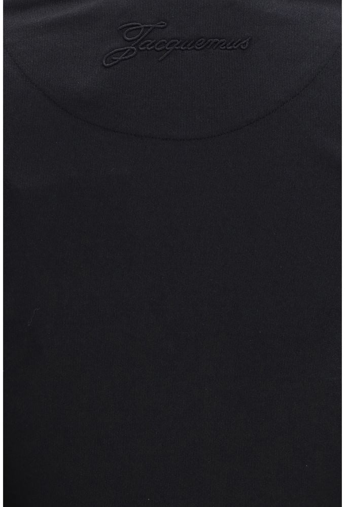 Jacquemus Jacquemus Black Cotton Shirt Zwart