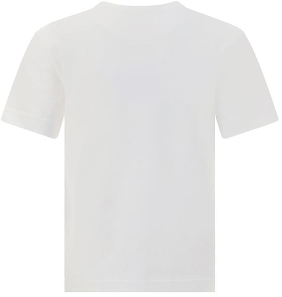 Jacquemus Jacquemus White Cotton T-Shirt Wit
