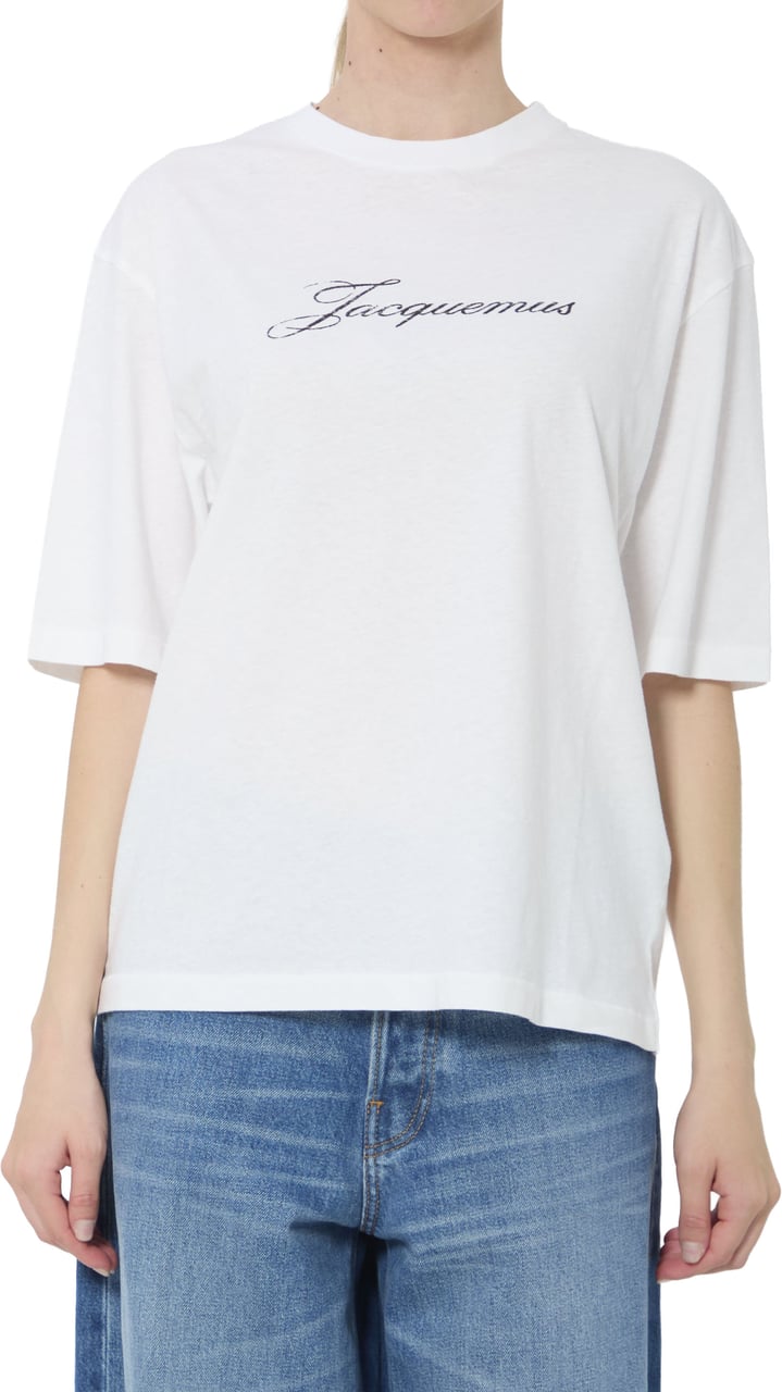 Jacquemus T-shirt Wit