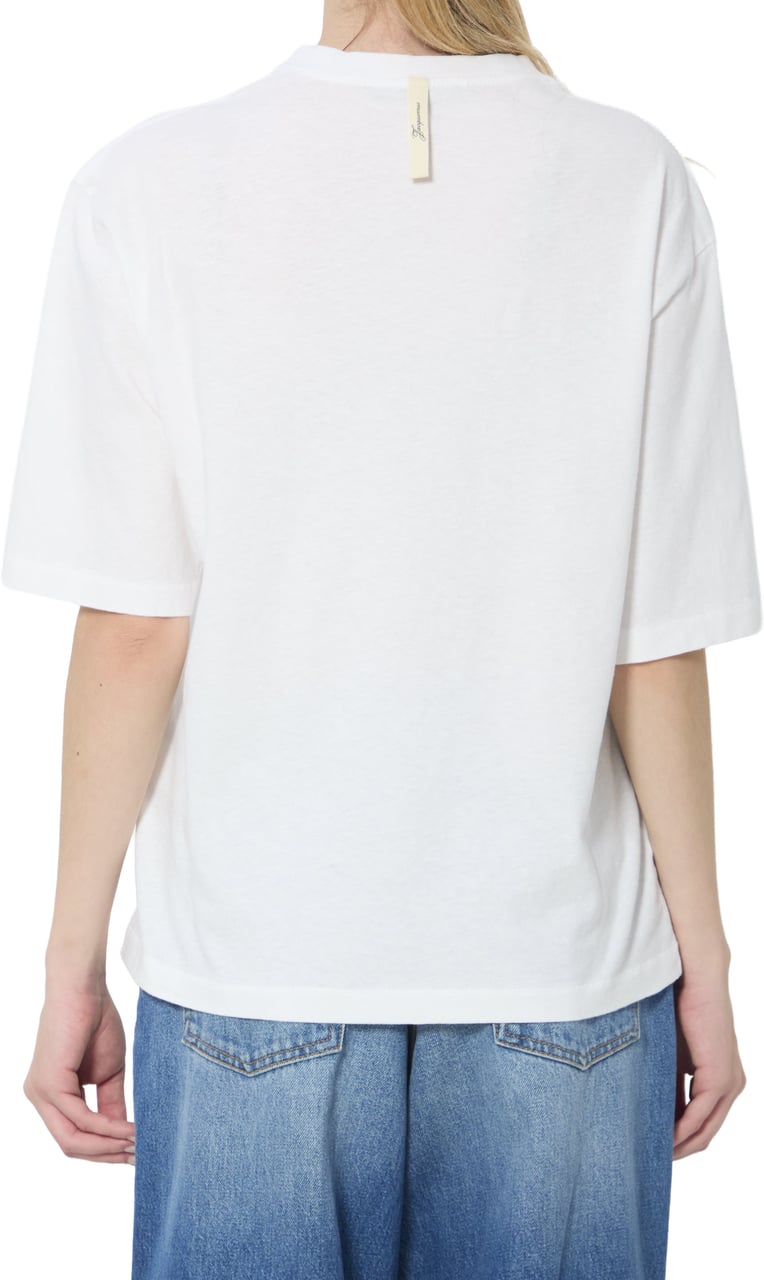 Jacquemus T-shirt Wit