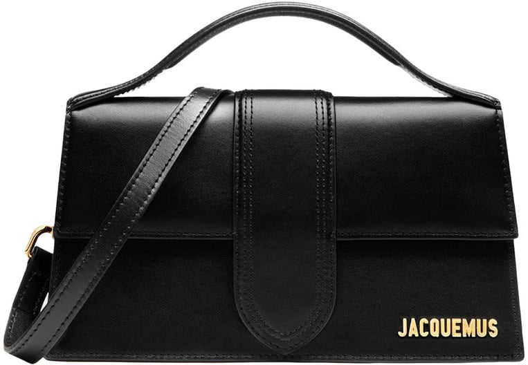 Jacquemus Jacquemus Cotton Crossbody Bag Gold Zwart