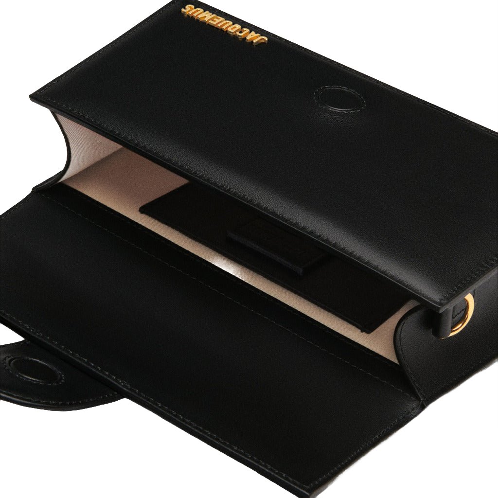 Jacquemus Jacquemus Cotton Crossbody Bag Gold Zwart