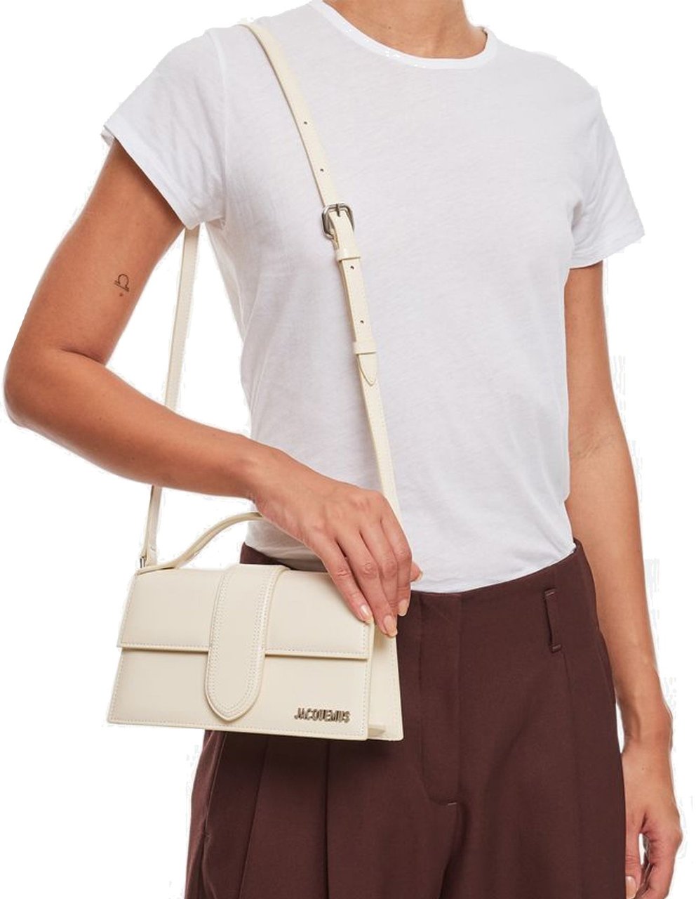 Jacquemus Jacquemus Le Grand Bambino Bag Wit