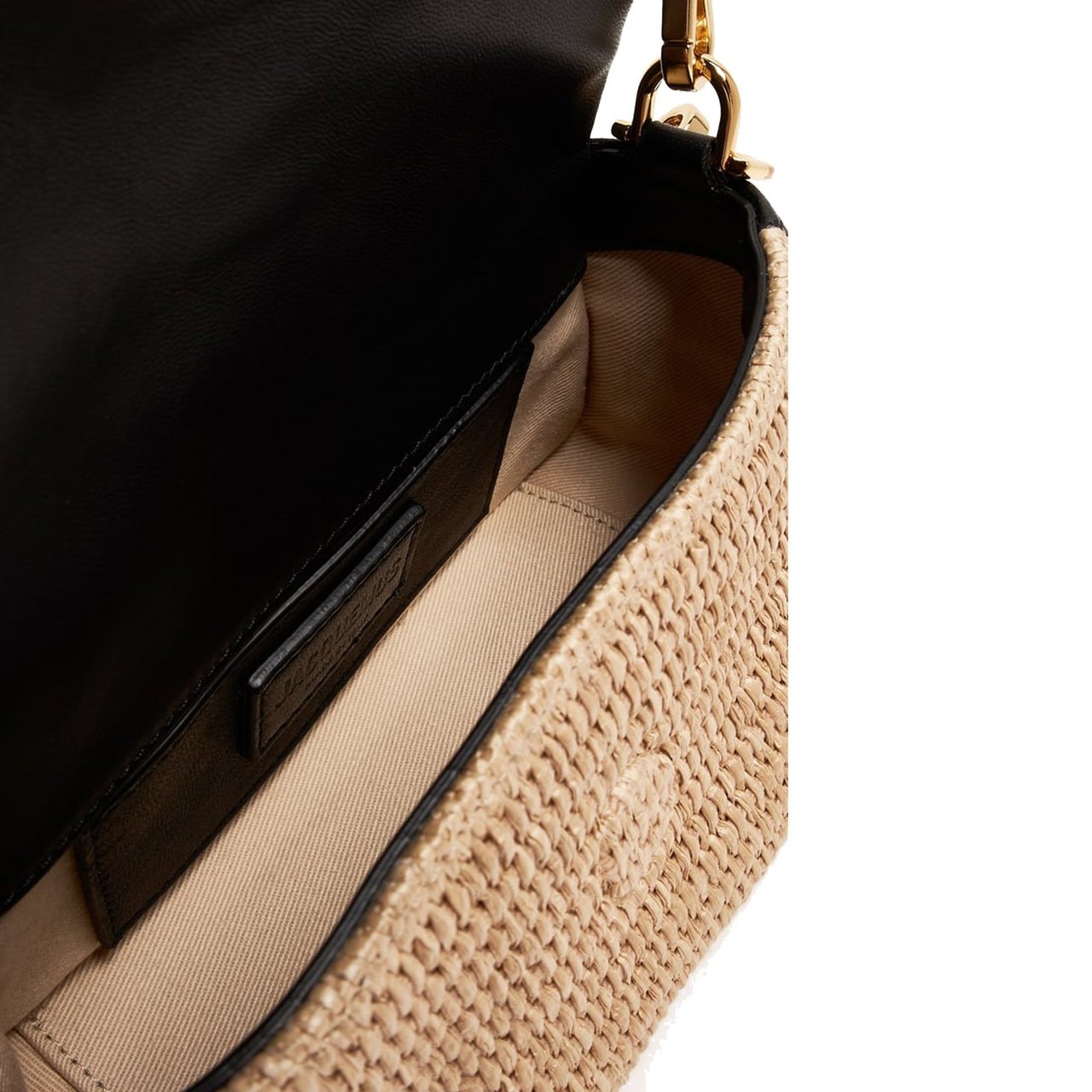 Jacquemus Jacquemus Le Petit Bambimou Raffia Bag Beige