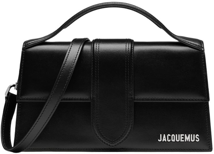 Jacquemus Jacquemus Cotton Crossbody Bag Silver Zwart
