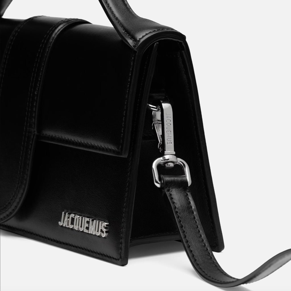 Jacquemus Jacquemus Cotton Crossbody Bag Silver Zwart