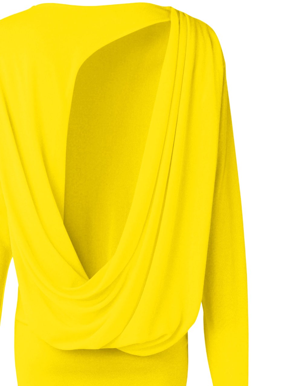 Jacquemus Flowing Viscose Jersey Dress with Embroidered Detailing Goud