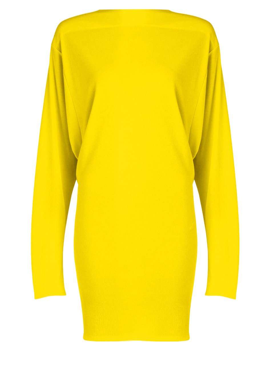 Jacquemus Flowing Viscose Jersey Dress with Embroidered Detailing Goud
