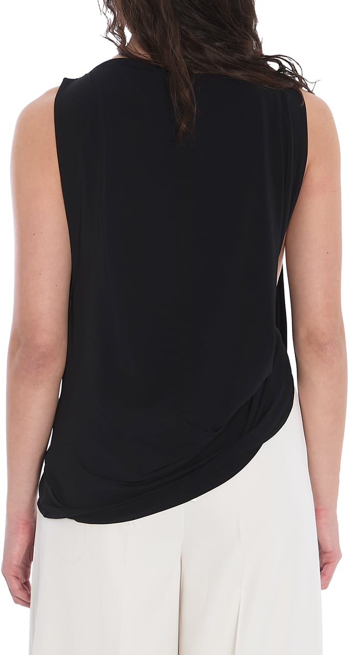 Jacquemus Peplo top Zwart