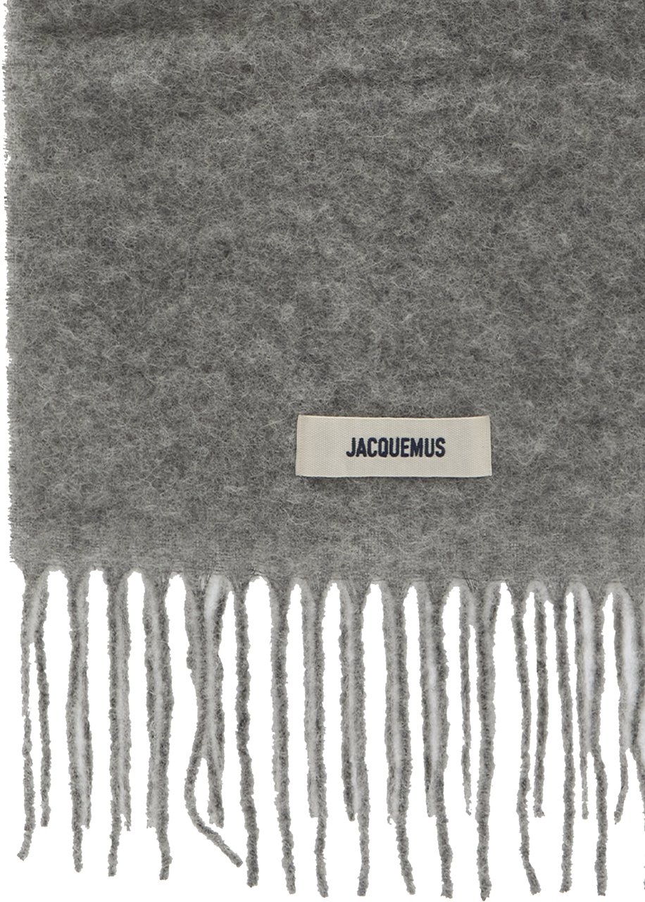 Jacquemus Carro scarf Grijs