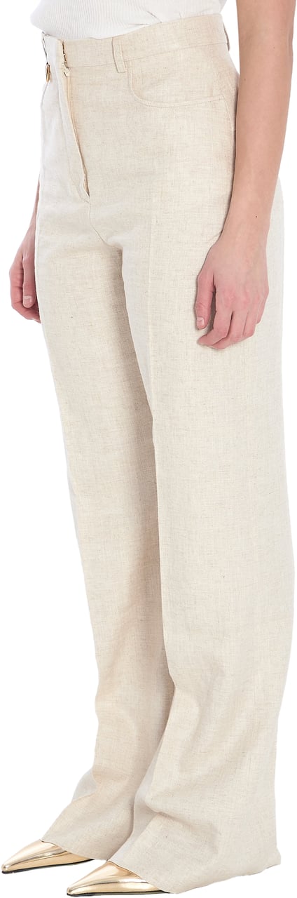 Jacquemus Sauge Formal trousers Beige