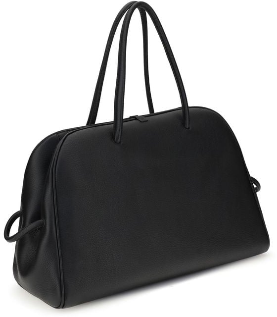 Jacquemus Jacquemus Black Calf Leather Bos Taurus Handbag Zwart