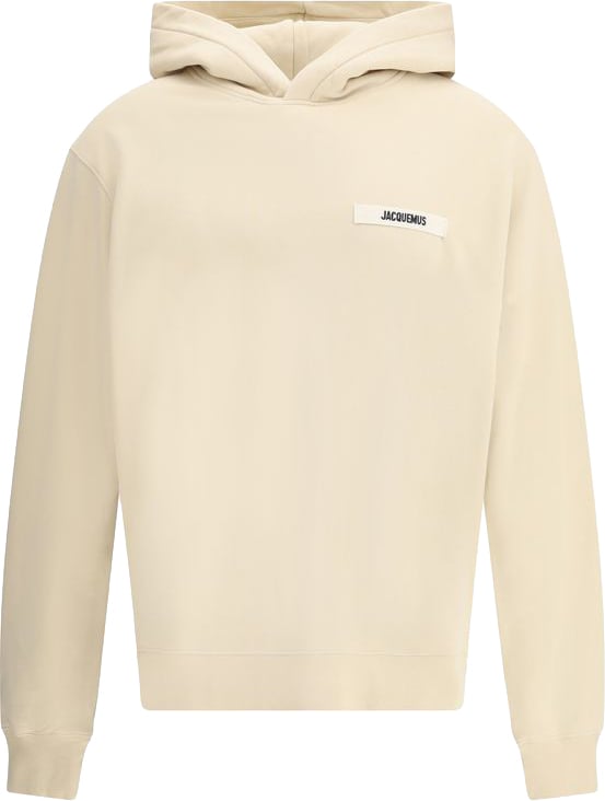 Jacquemus Beige Cotton Sweatshirt Wit