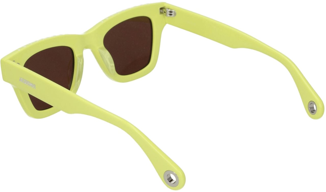 Jacquemus Jacquemus Yellow Acetate Sunglasses Geel
