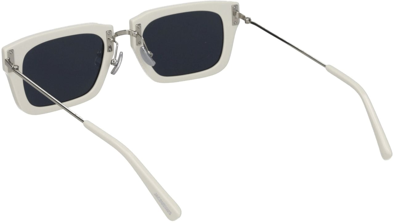 Jacquemus Jacquemus White Acetate Sunglasses Wit